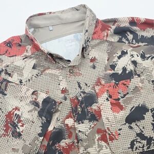 Under Armour UA Dockside Men's Shirt XL Multicolor Stretch UPF 30 Button-Up